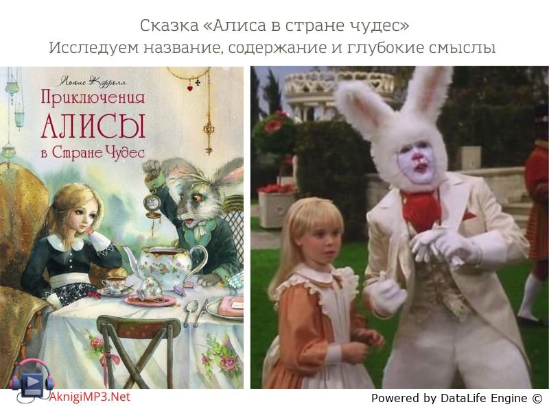алиса в стране чудес аудиокнига