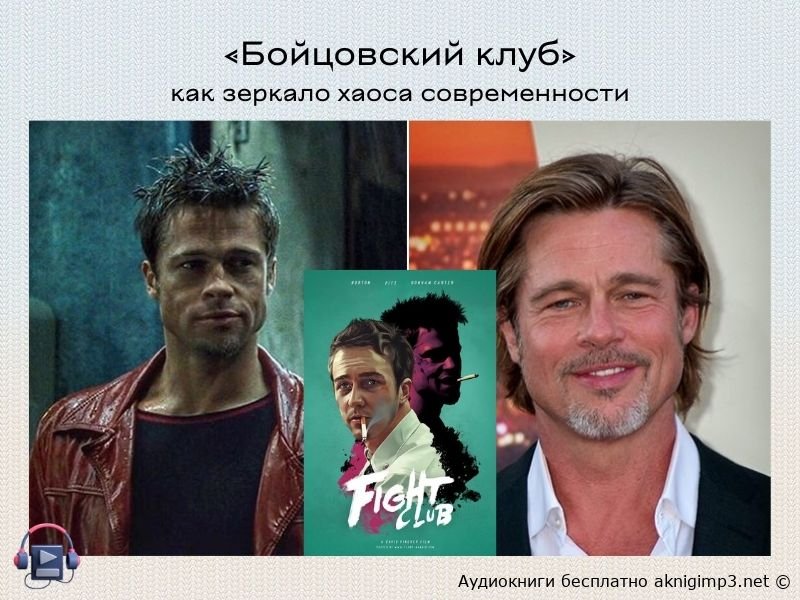 бойцовский клуб аудиокнига слушать онлайн