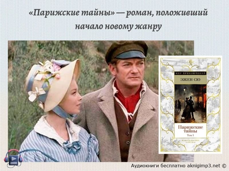 Парижские тайны аудиокнига