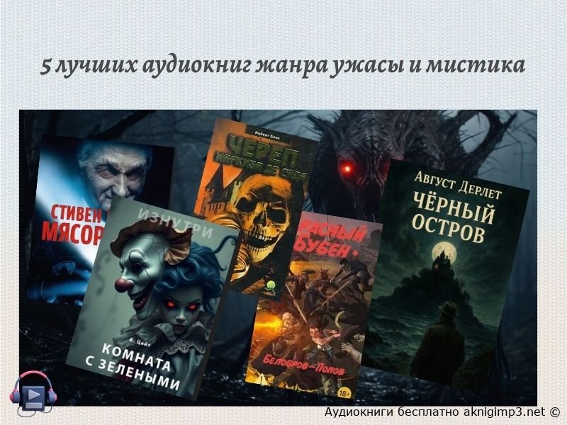 аудиокниги ужасы