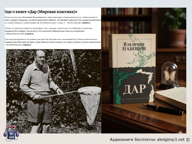Дар Набоков слушать полную версию