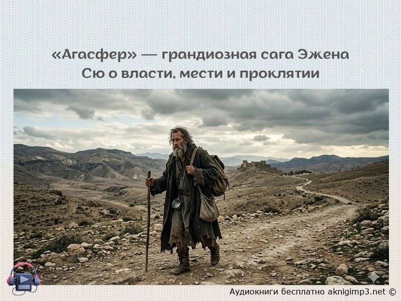 слушать онлайн Агасфер Эжен Сю полная версия