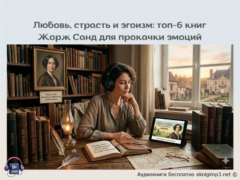 Романы Жорж Санд слушать на русском языке в хорошем качестве