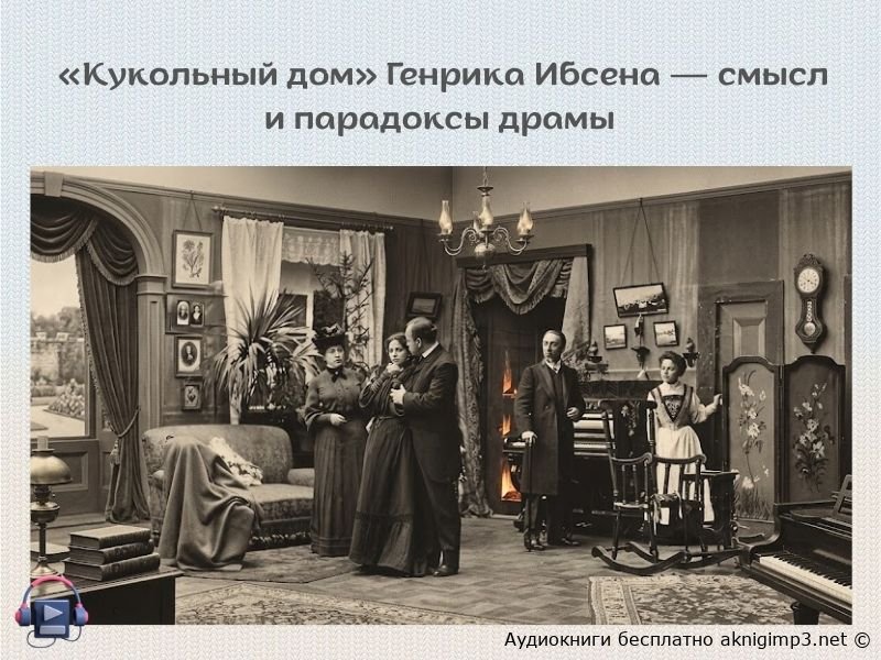 генрик ибсен кукольный дом слушать онлайн бесплатно